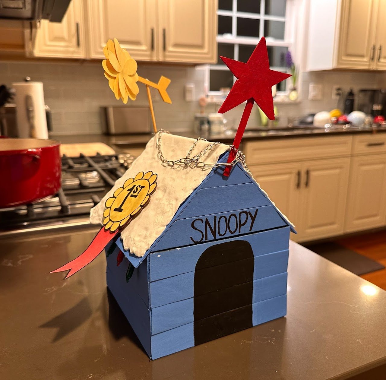 A Charlie Brown Christmas Snoopy House Recreation