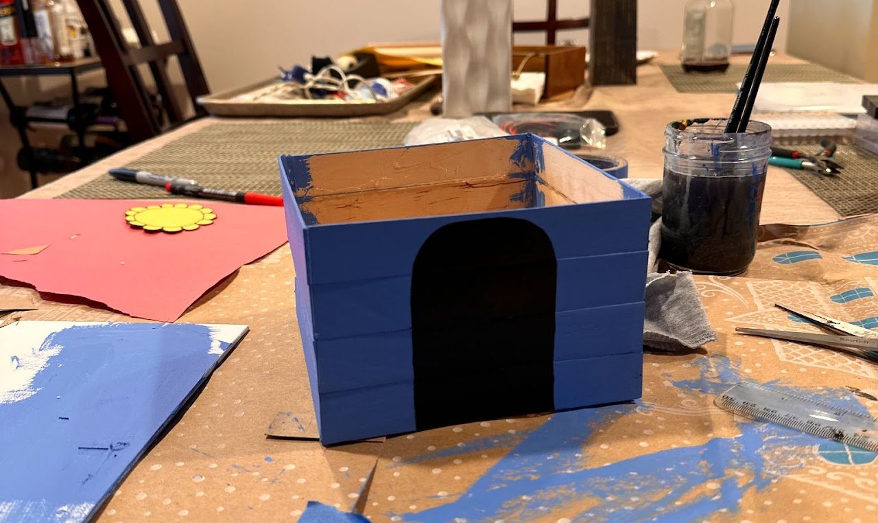 Making the Snoopy House
